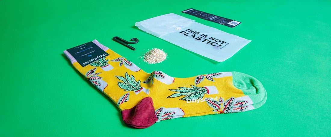 Unsere plastikfreie Verpackung - DillySocks