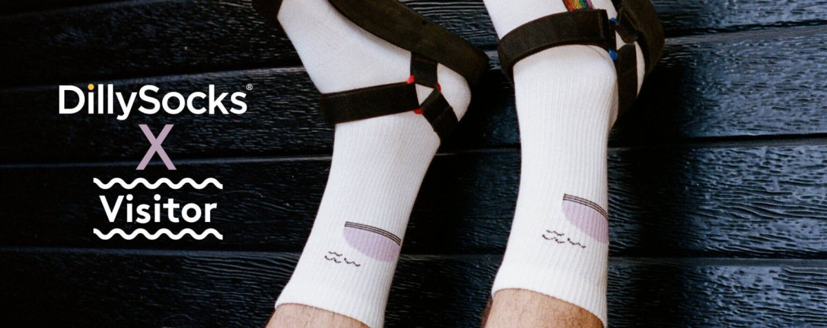 Visitor x DillySocks® - Surf n Socks - DillySocks