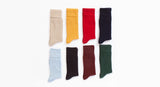 Solid-colored socks