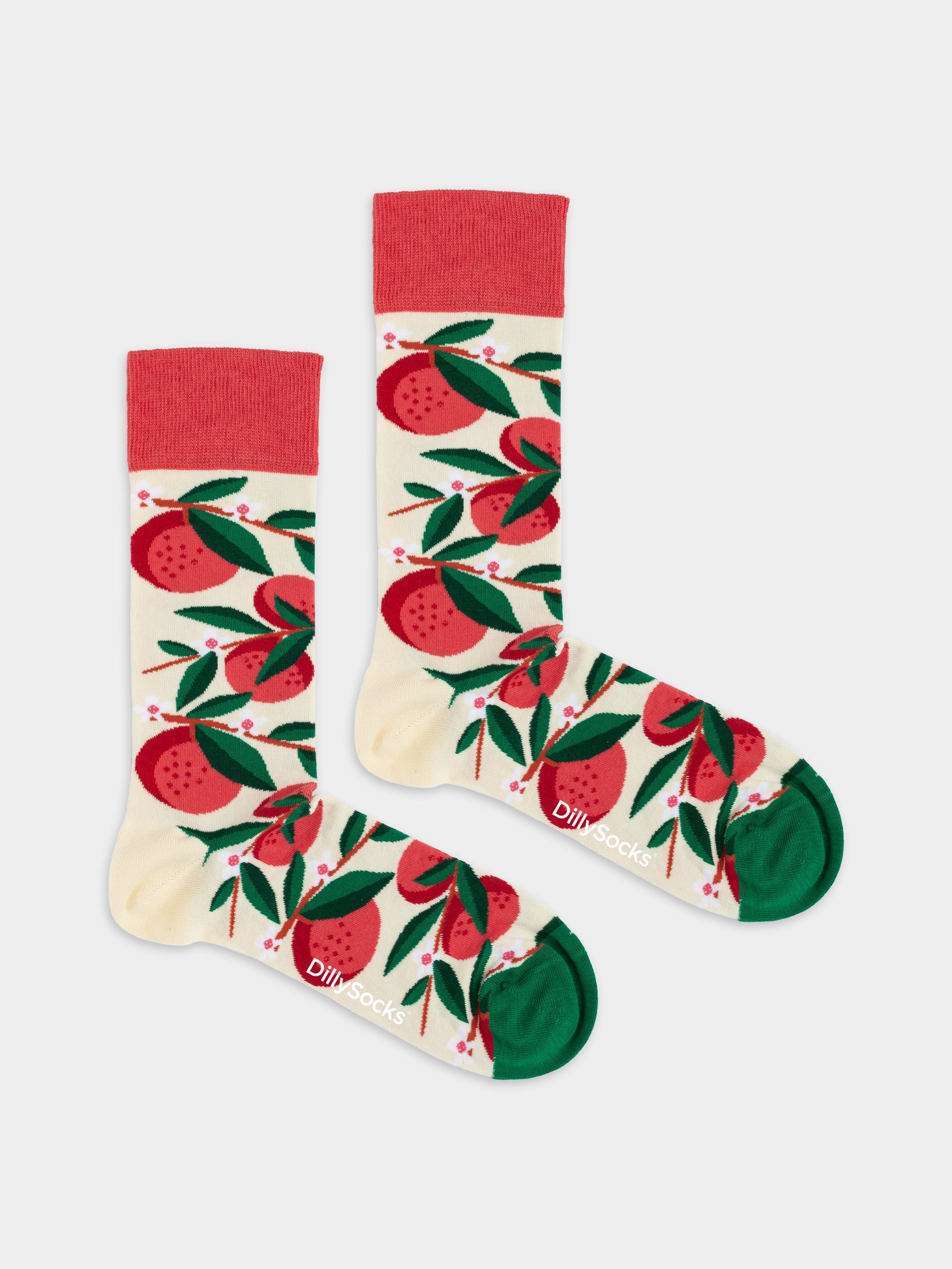 Socken Orange Blossom von DillySocks