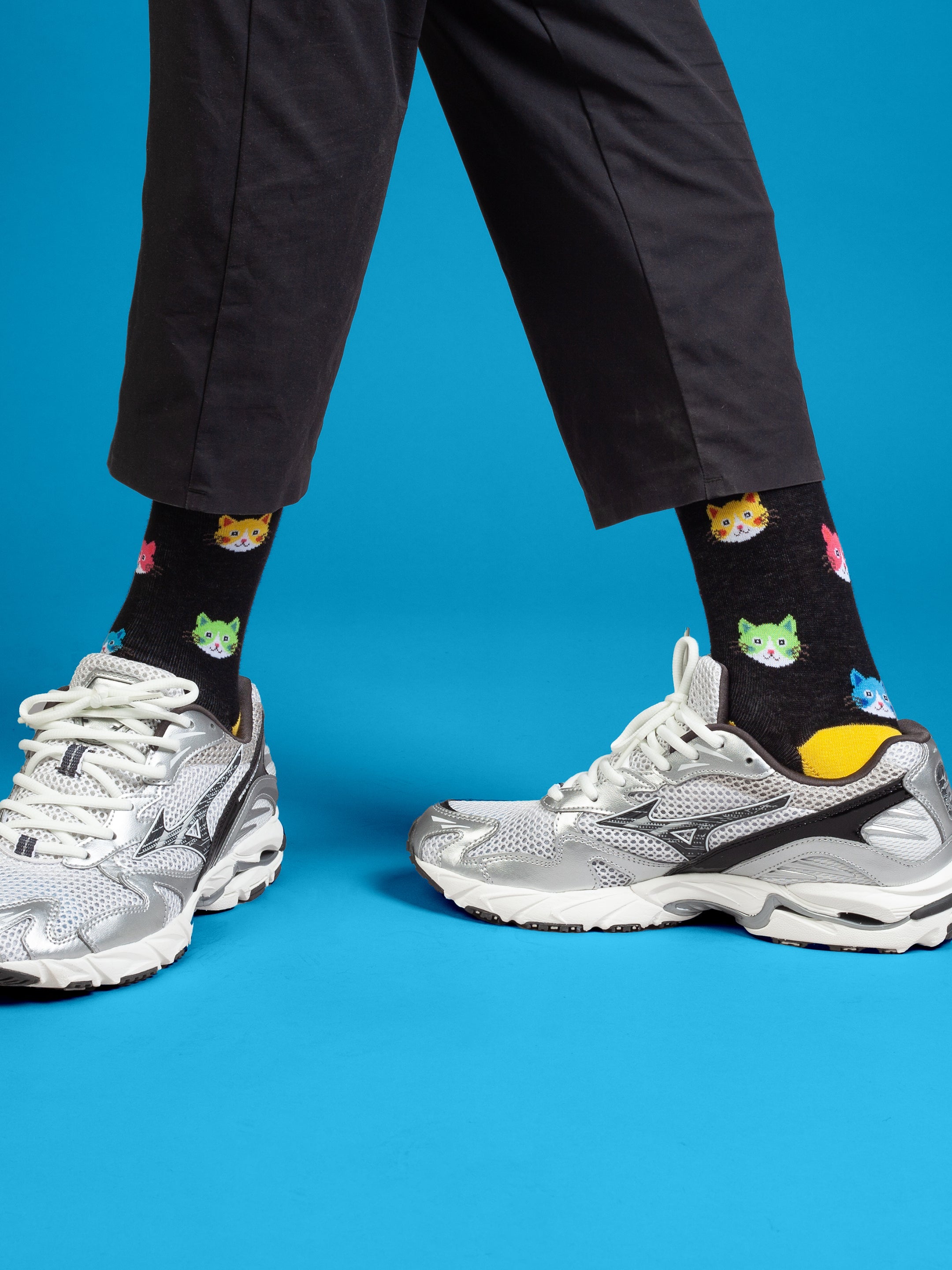 Socken Kitty Parade von DillySocks