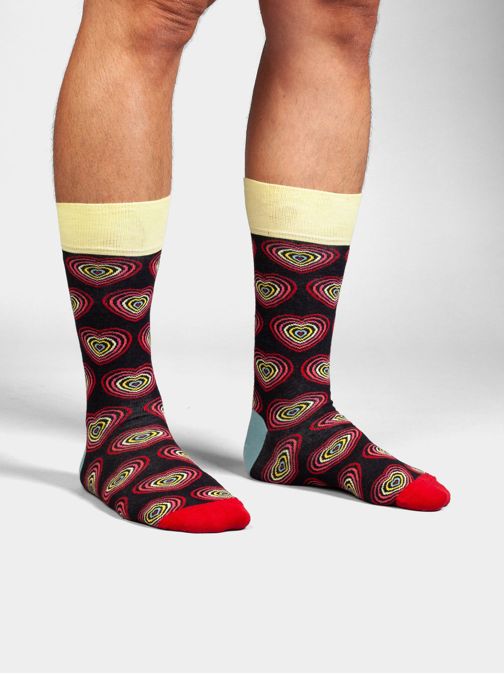 Socken Retro Hearts von DillySocks