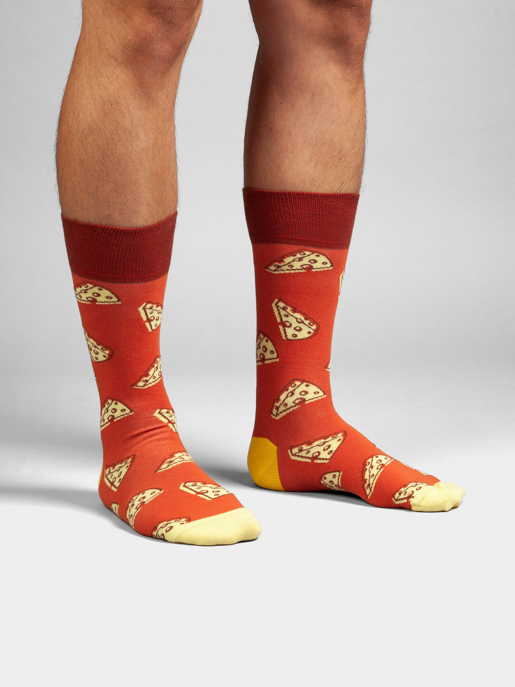 Socken Cheese Bites von DillySocks