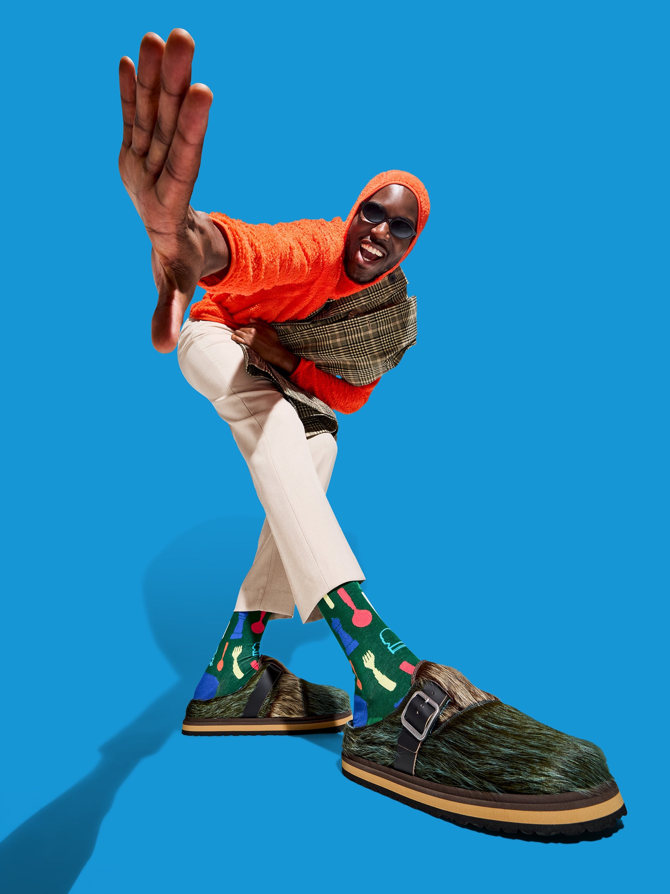 Socken Kitchen Cutlery von DillySocks