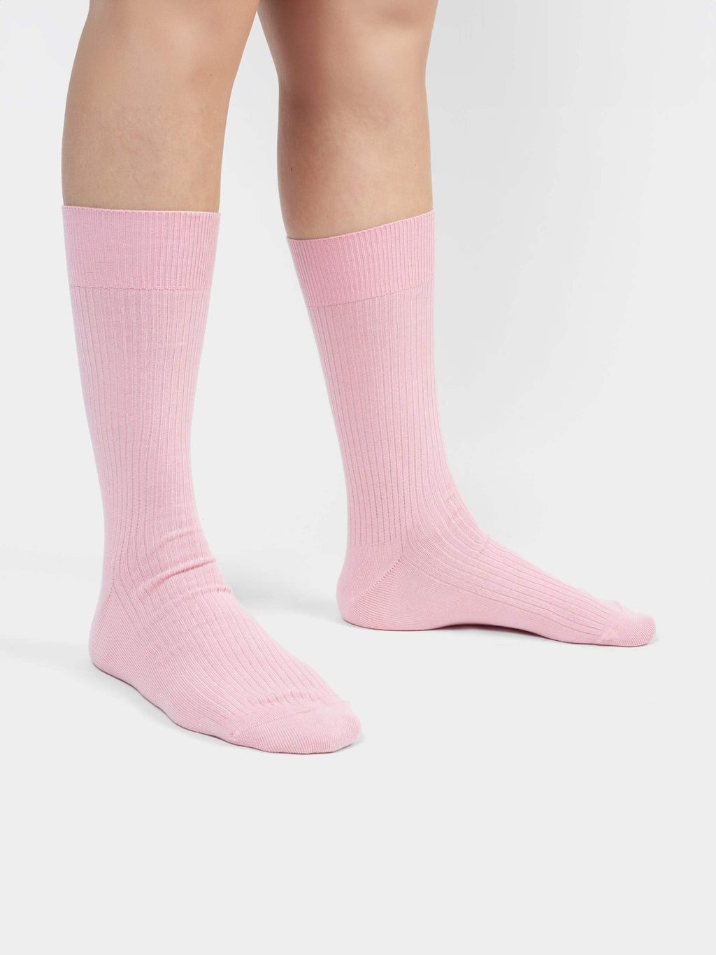 Rosa gestreifte Ribbed Piggy Pink Brille mit süßem Design