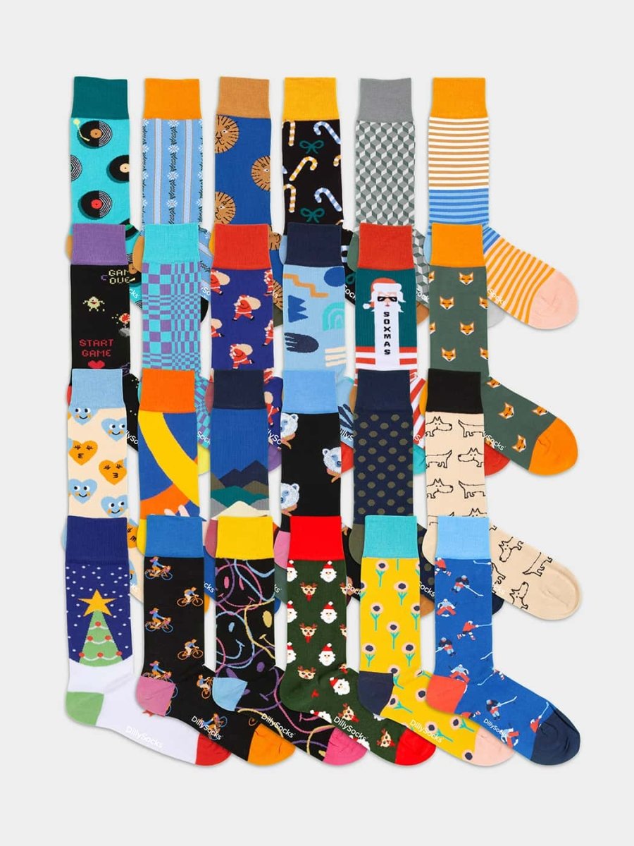 Adventskalender Adventskalender für Paare 2023 von DillySocks