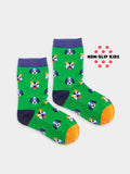 Anti - Rutsch Kindersocken Lil Dog Portraits Non - Slip von DillySocks