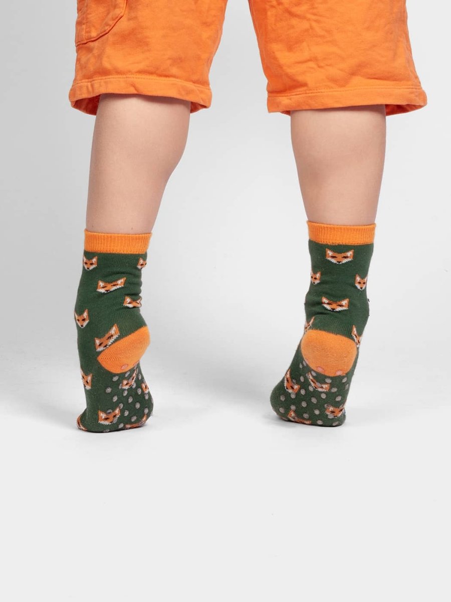 Anti - Rutsch Kindersocken Lil Fossiled Fox Non - Slip von DillySocks