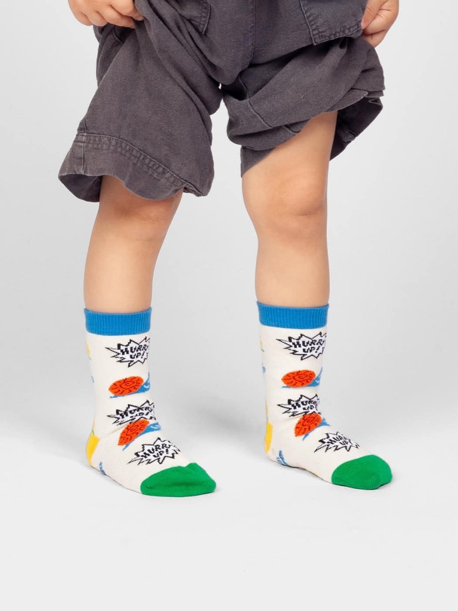 Anti - Rutsch Kindersocken Lil Hurry Up Slow Non - Slip von DillySocks