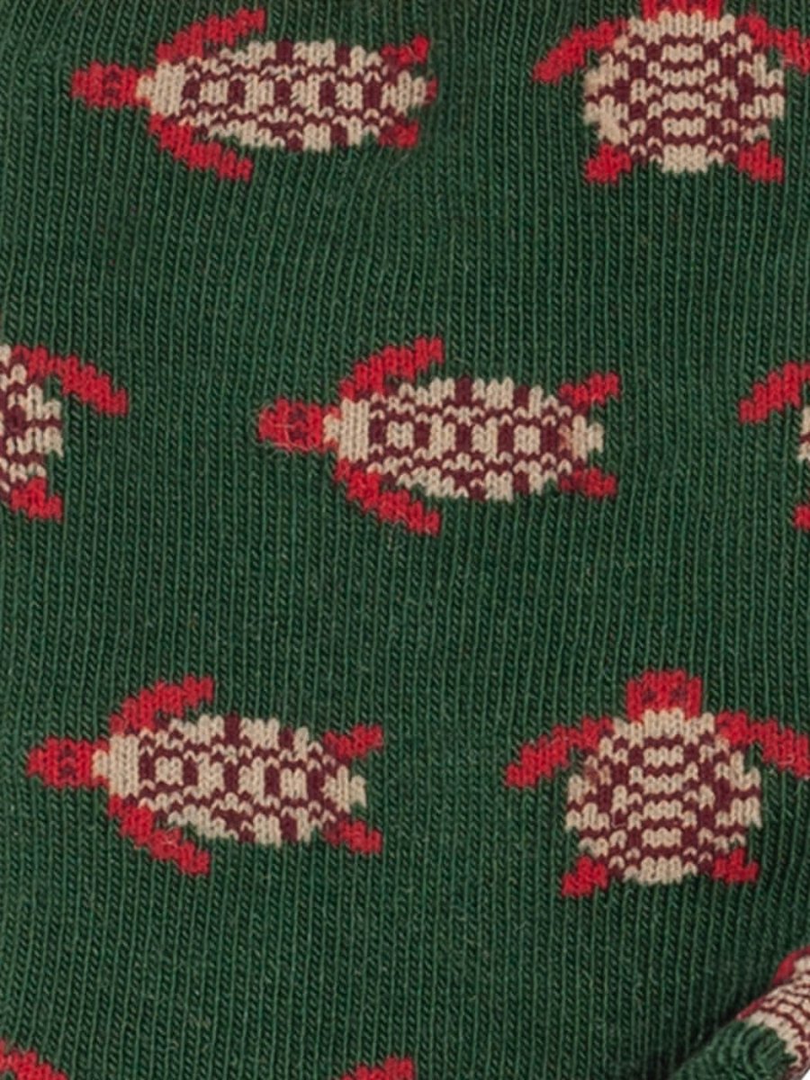 Anti - Rutsch Kindersocken Lil Turtle Love Non - Slip von DillySocks