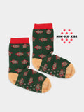 Anti - Rutsch Kindersocken Lil Turtle Love Non - Slip von DillySocks