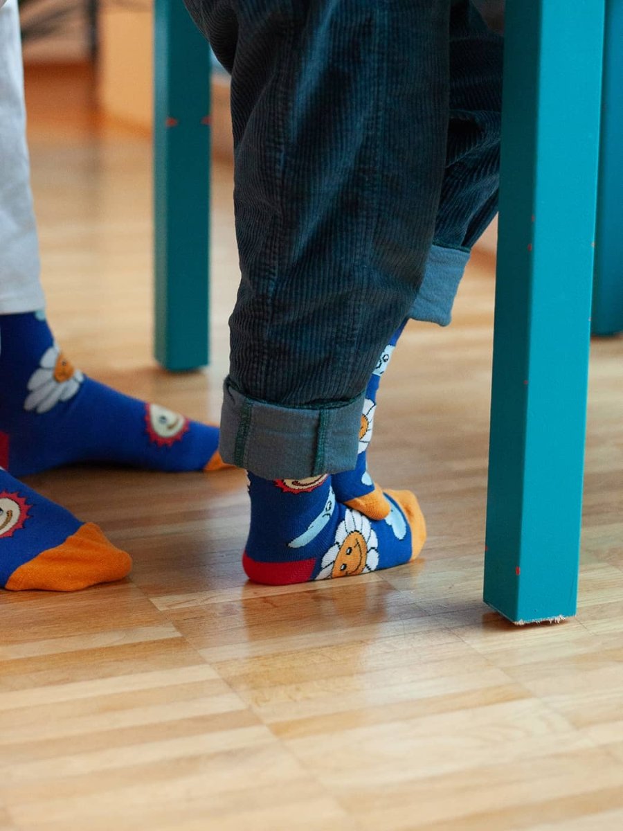 Anti - Rutsch Kindersocken Lil Weather Forecast Non - Slip von DillySocks