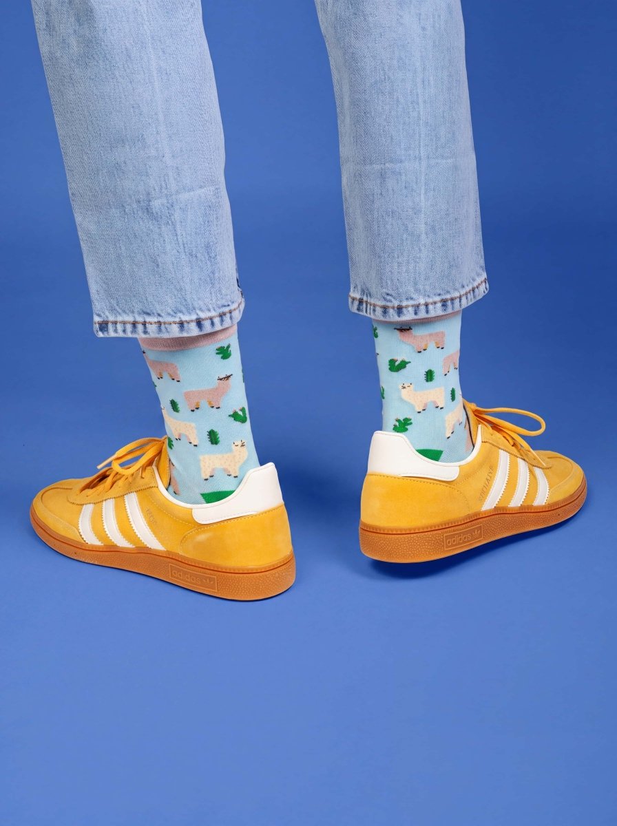 Bunte Socken Alpaca Gang von DillySocks