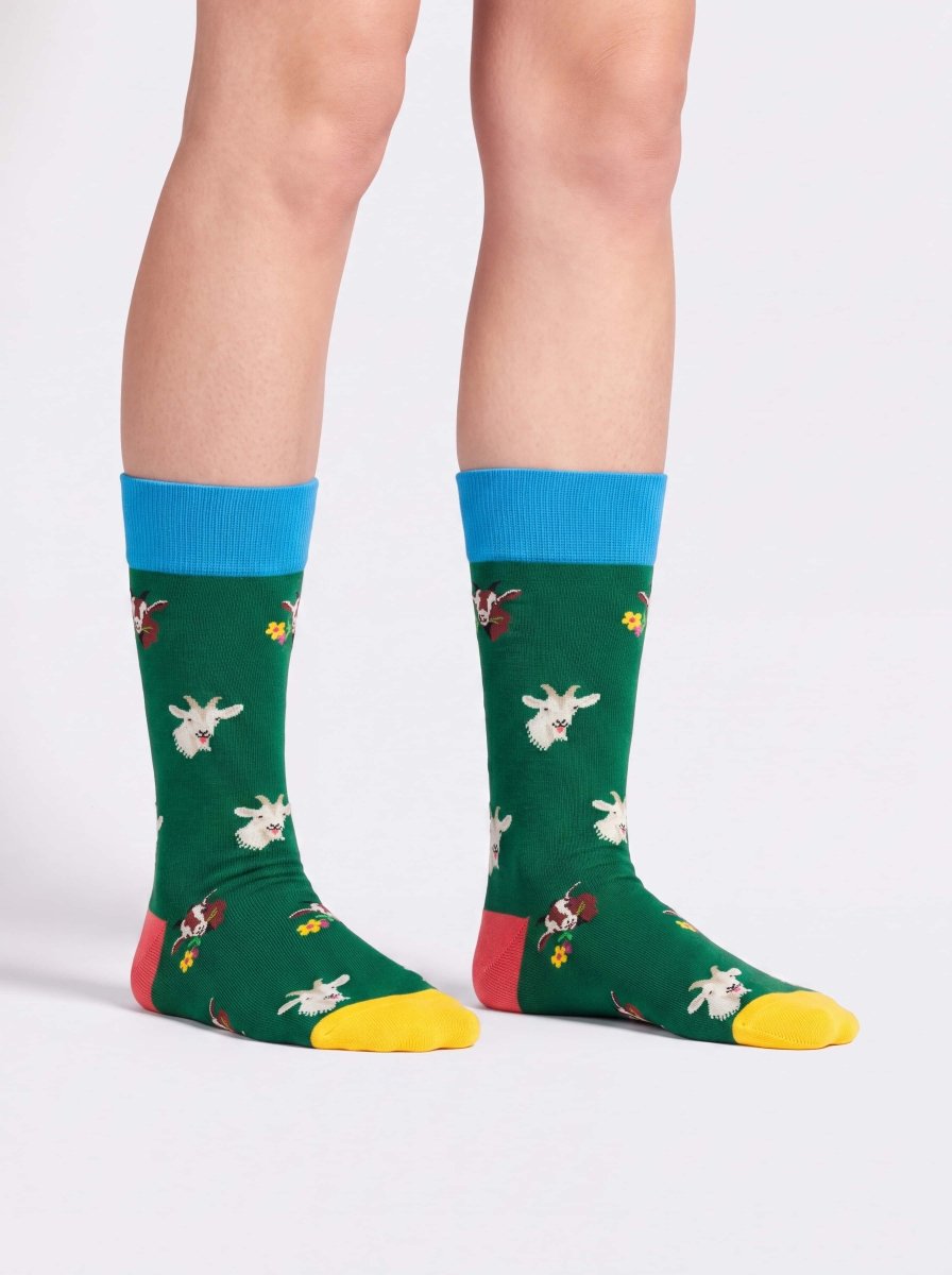 Bunte Socken Alpine Goats von DillySocks