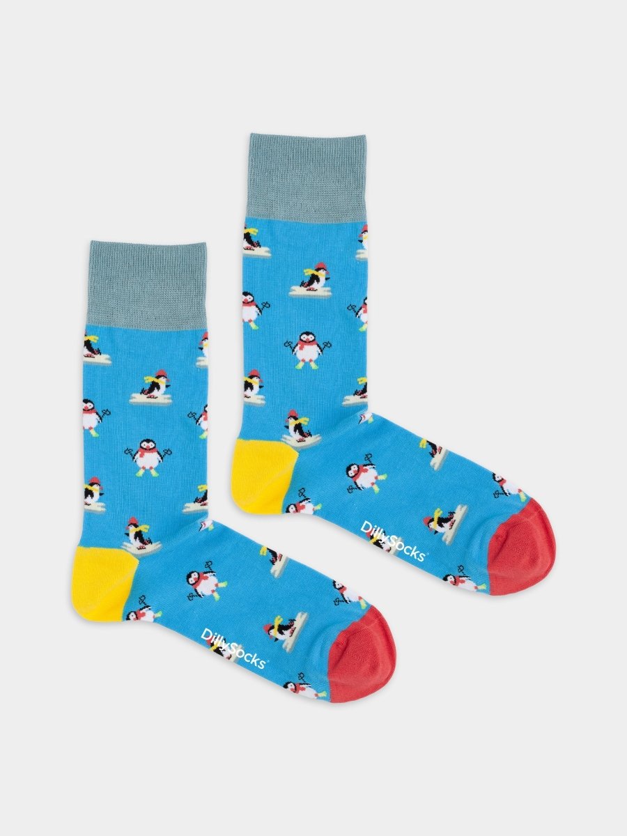 Bunte Socken Arctic Penguins von DillySocks