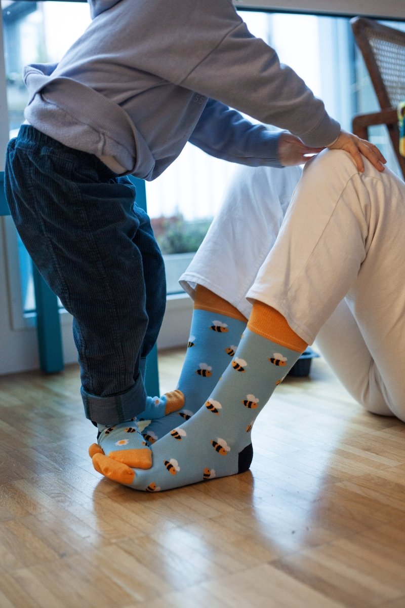 Bunte Socken Busy Bees von DillySocks
