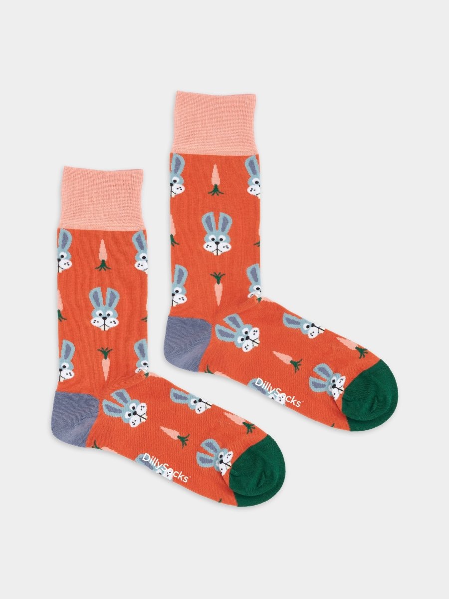 Bunte Socken Carrot Bunny von DillySocks
