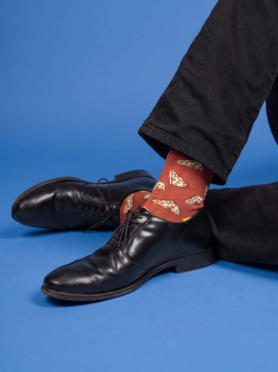 Bunte Socken Cheese Bites von DillySocks