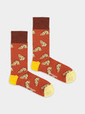 Bunte Socken Cheese Bites von DillySocks