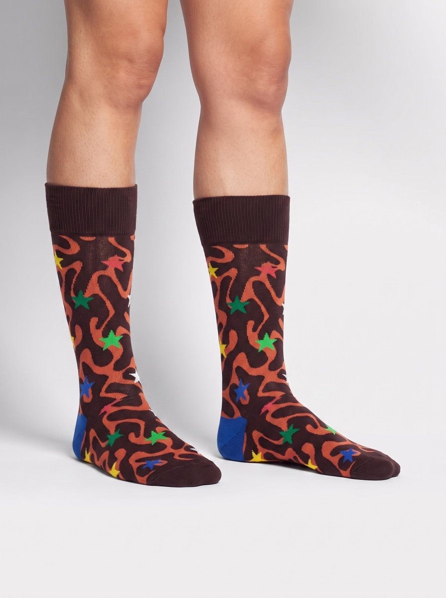 Bunte Socken Cosmic Camo von DillySocks