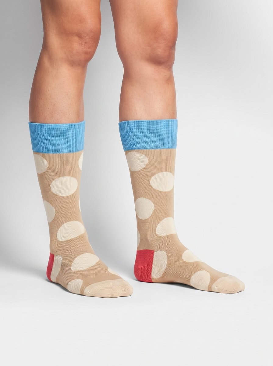 Bunte Socken Creamy Dots von DillySocks