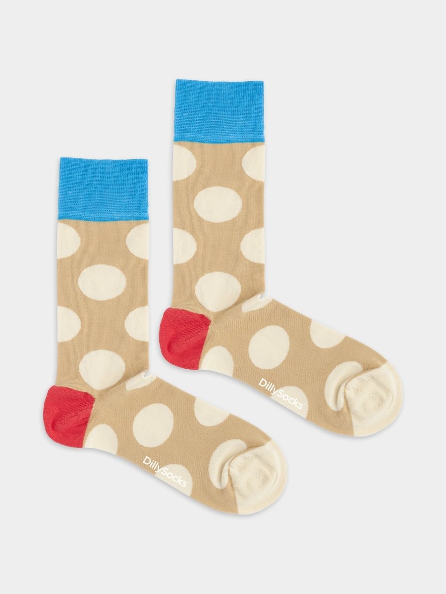 Bunte Socken Creamy Dots von DillySocks
