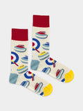 Bunte Socken Curling Crew von DillySocks