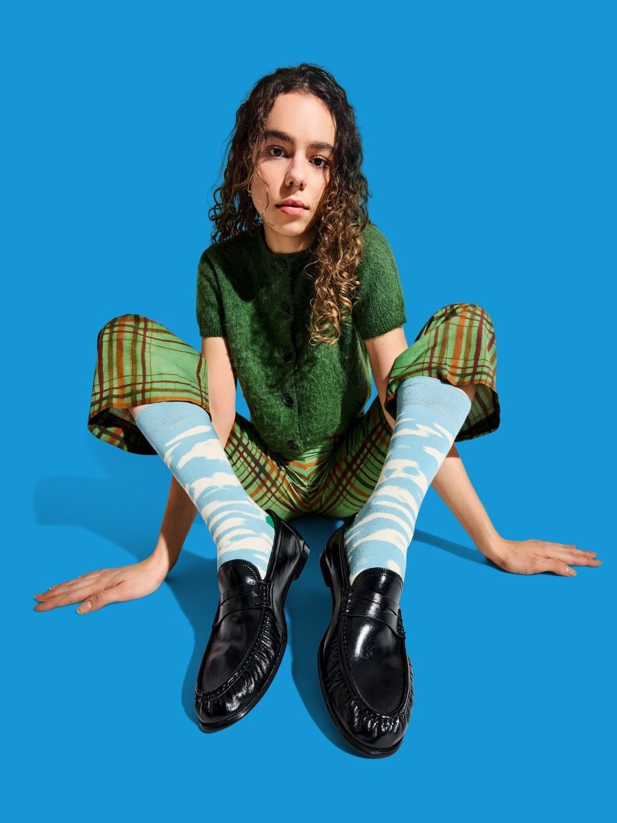Bunte Socken Fluffy Skies von DillySocks