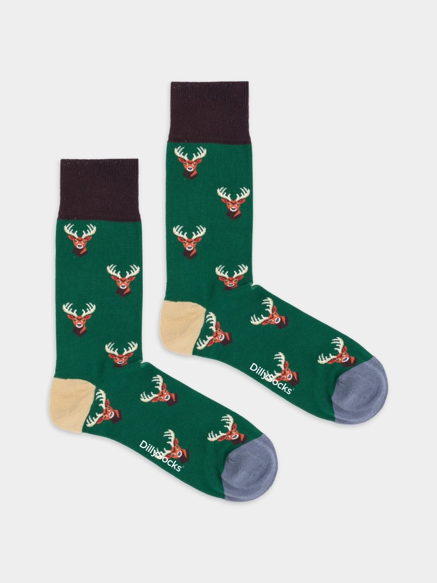 Bunte Socken Forest Deer von DillySocks