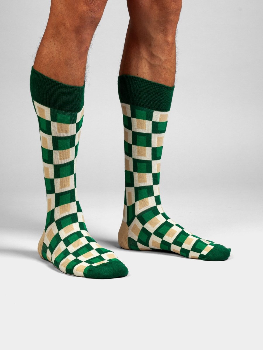 Bunte Socken Funky Tiles von DillySocks