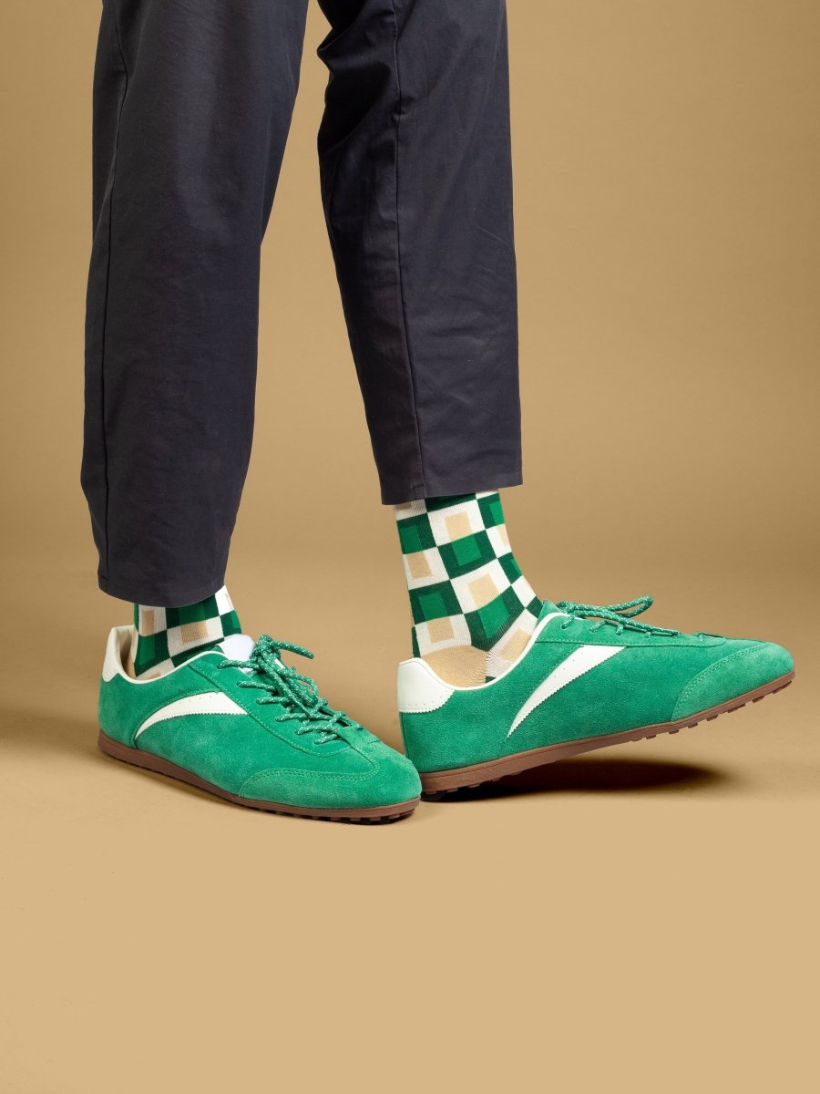 Bunte Socken Funky Tiles von DillySocks