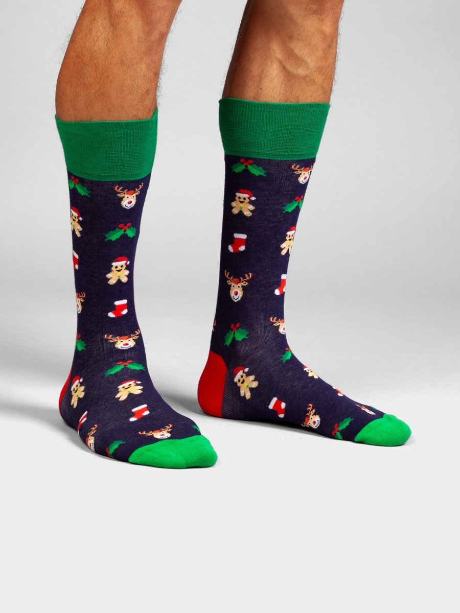 Bunte Socken Gingerbread Night von DillySocks