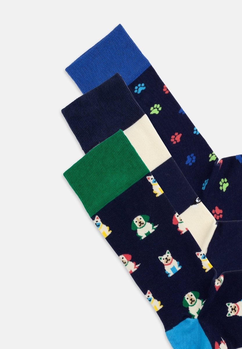 Bunte Socken Good Dog Energy (3er Pack) von DillySocks