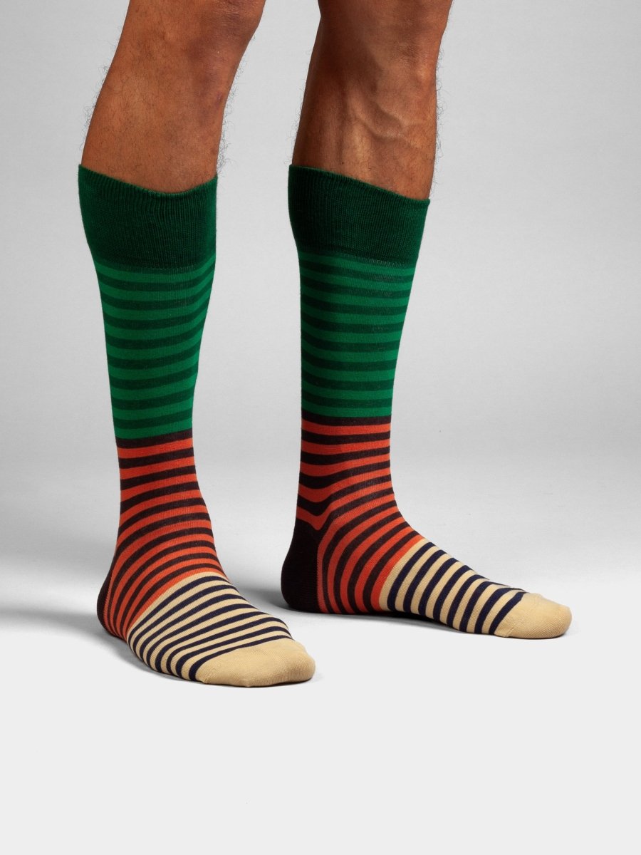 Bunte Socken Groove Stripes von DillySocks