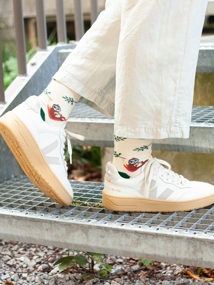 Bunte Socken Lazy Sloth von DillySocks