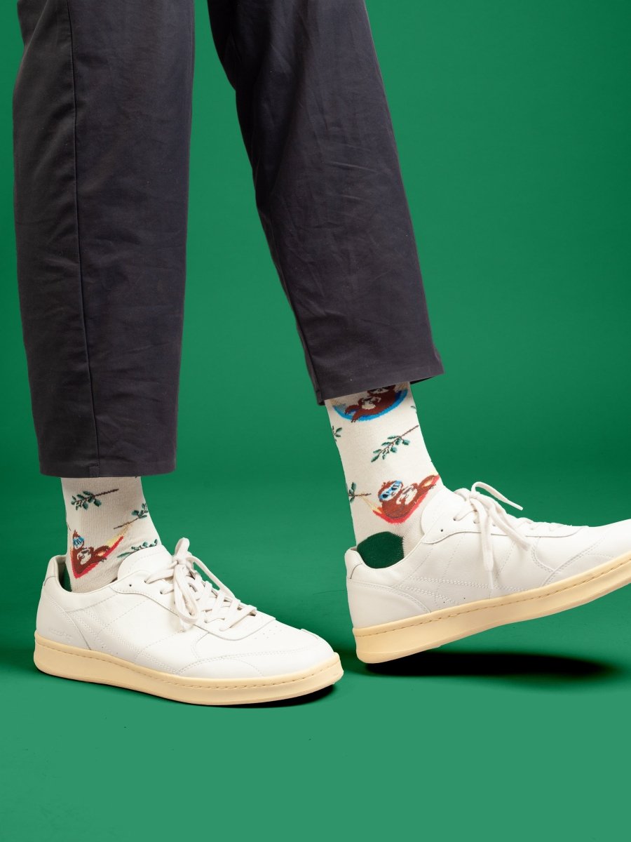Bunte Socken Lazy Sloth von DillySocks