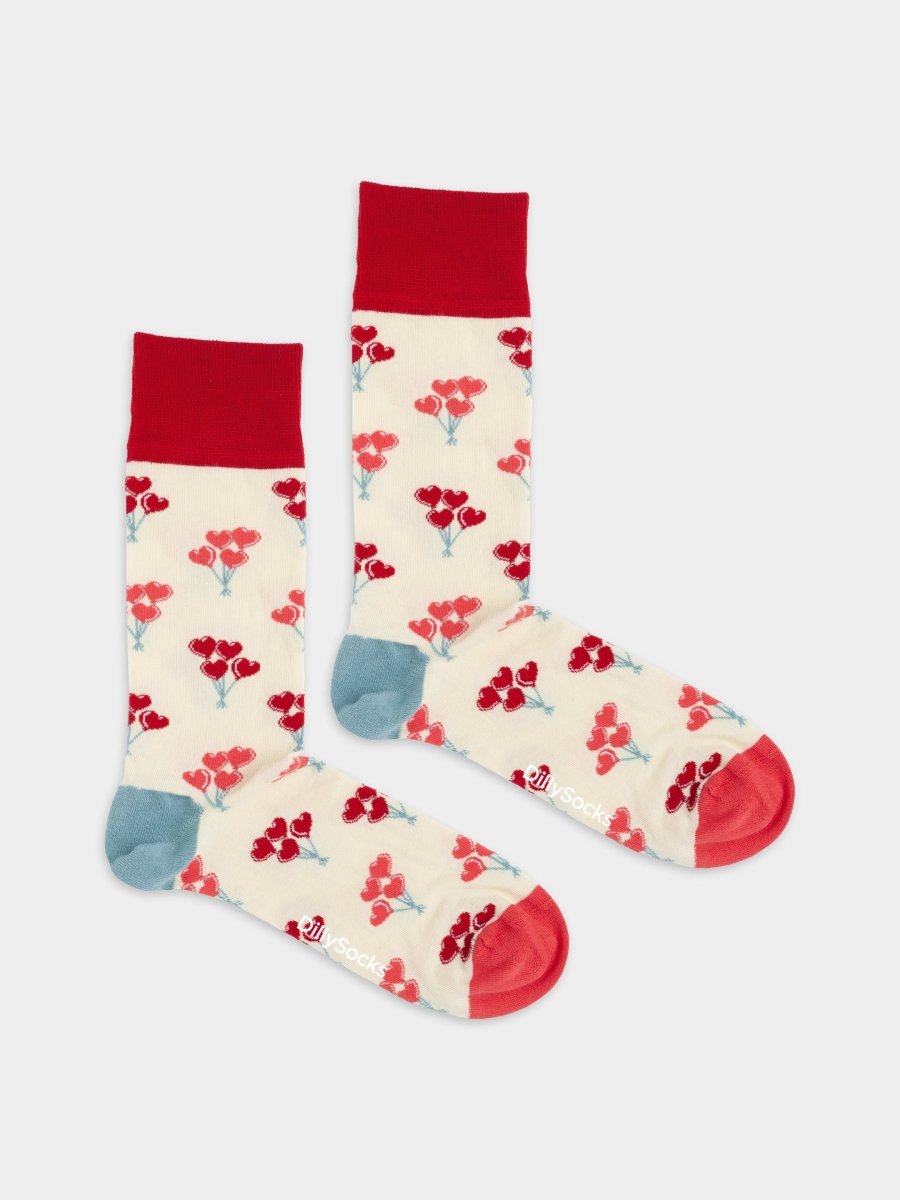 Bunte Socken Love Flowers von DillySocks