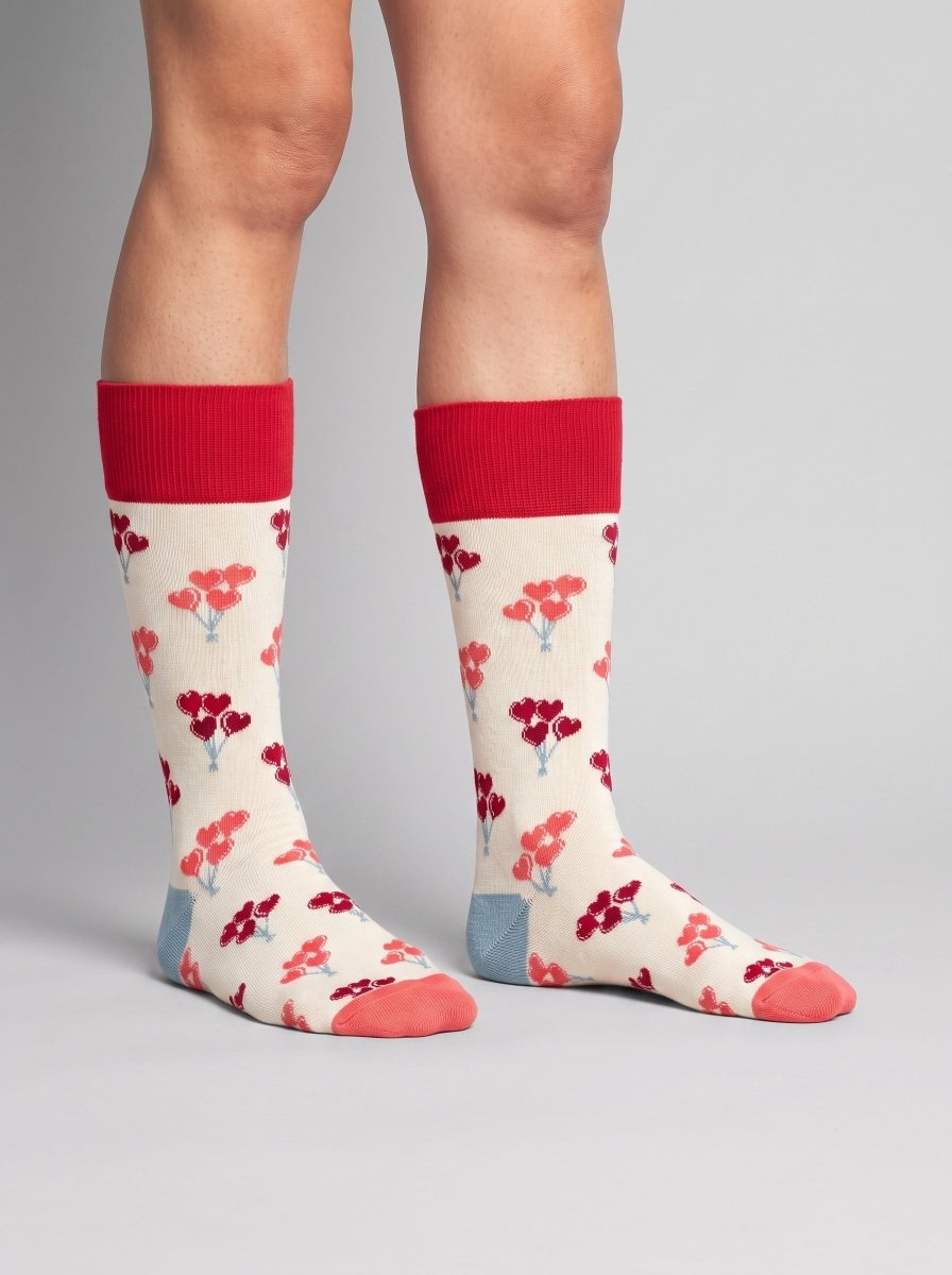 Bunte Socken Love Flowers von DillySocks