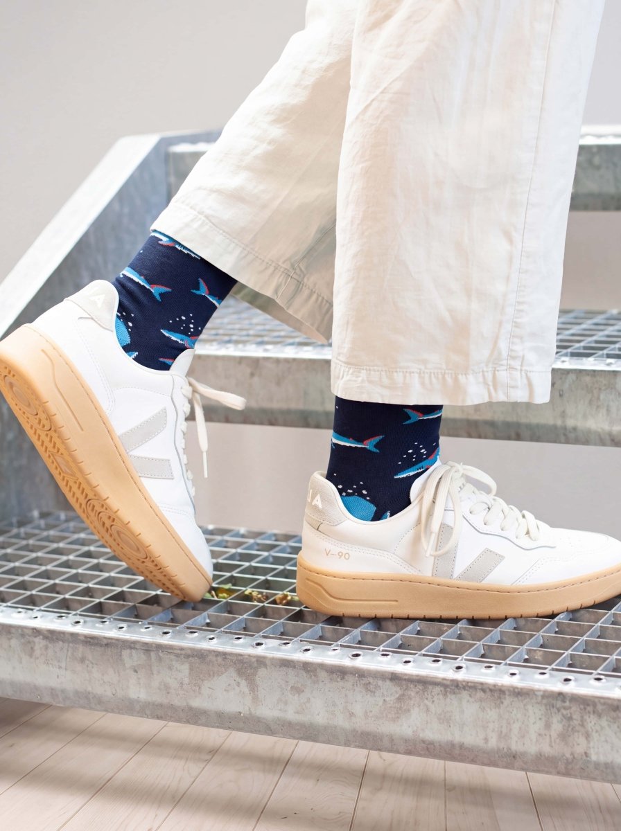Bunte Socken Mamma Shark von DillySocks