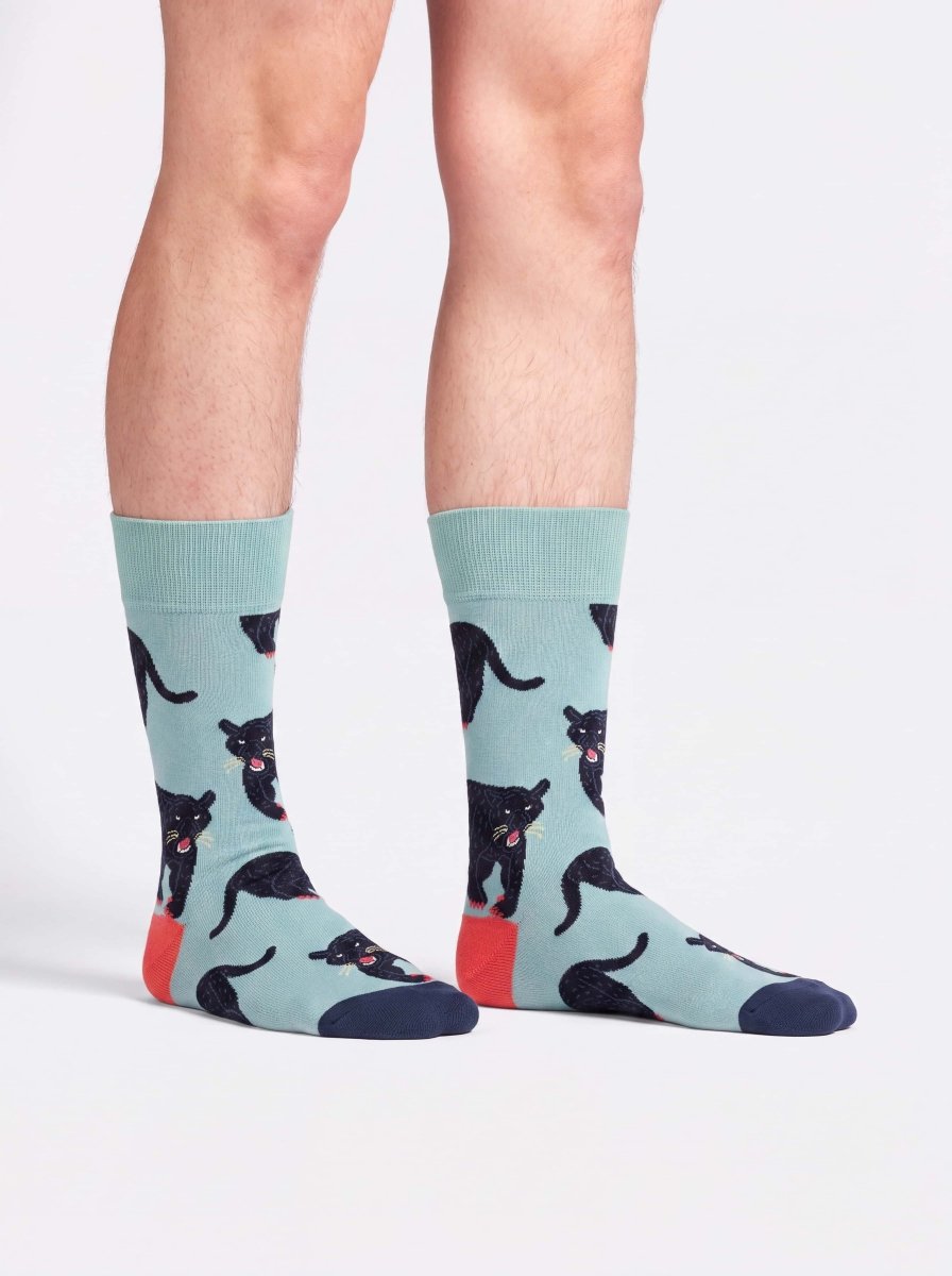 Bunte Socken Midnight Panther von DillySocks