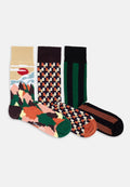 Bunte Socken Mountain Mood (3er Pack) von DillySocks