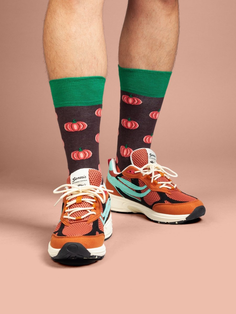 Bunte Socken Pumpkin Patch von DillySocks