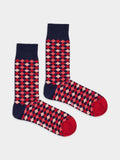 Bunte Socken Retro Checks von DillySocks