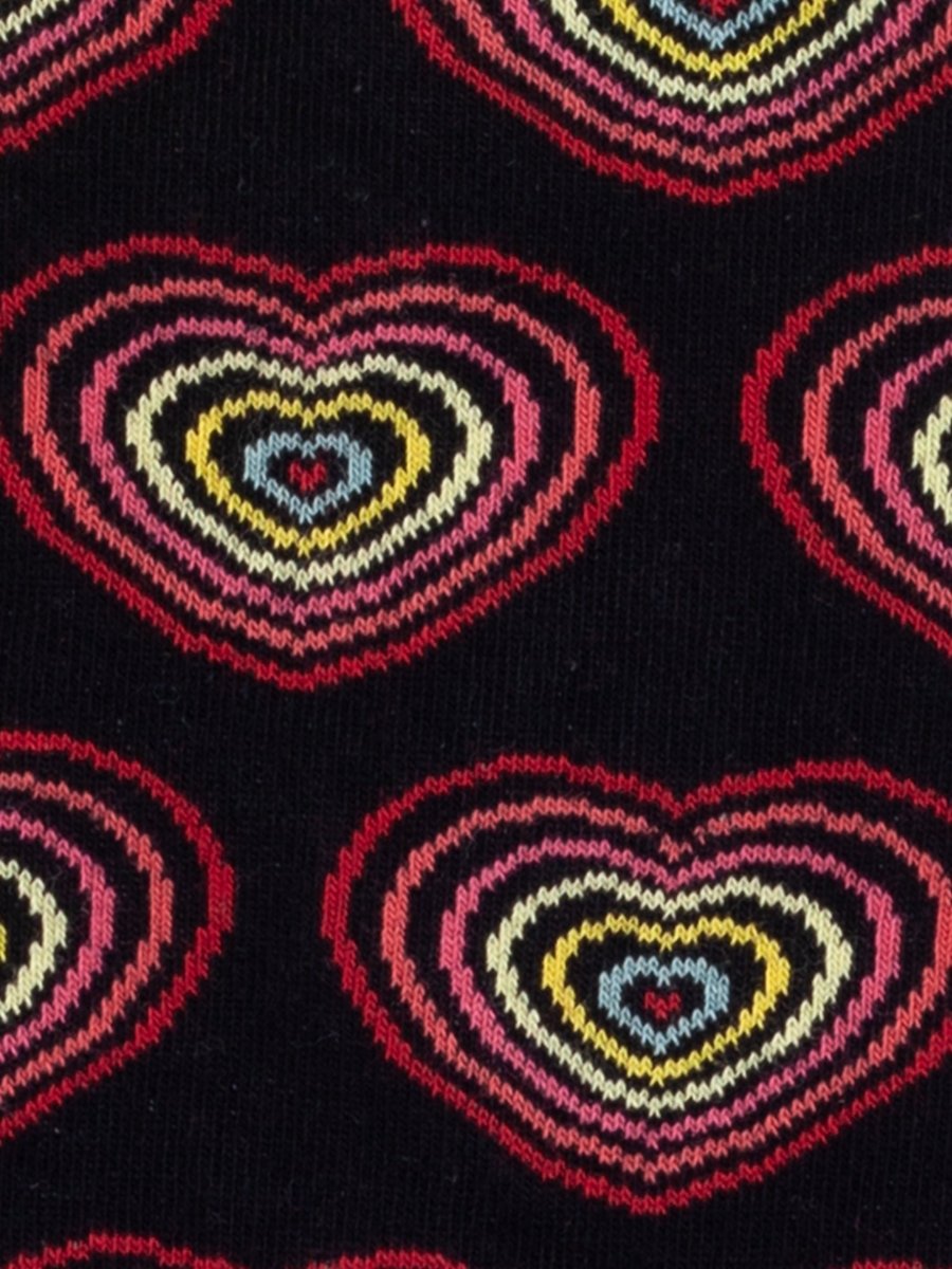 Bunte Socken Retro Hearts von DillySocks