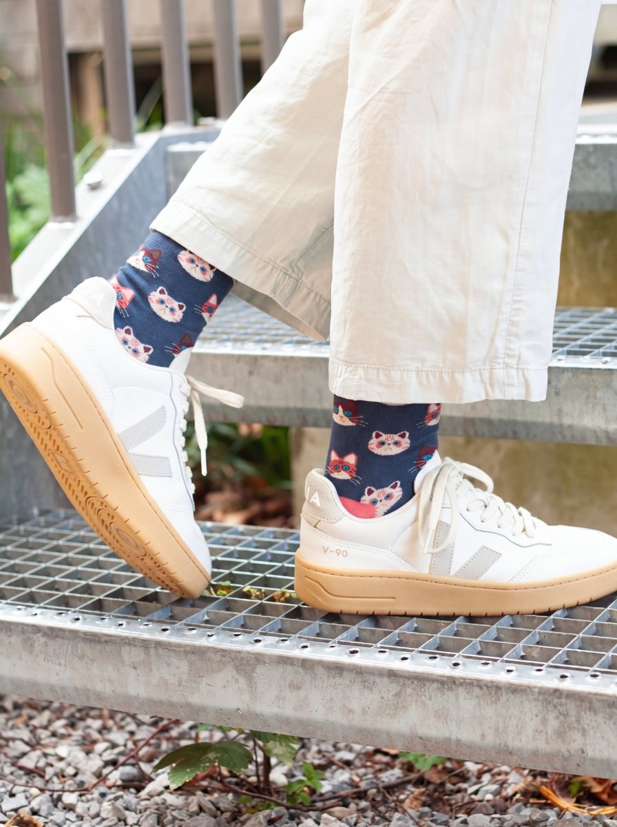 Bunte Socken Sky Kitten von DillySocks