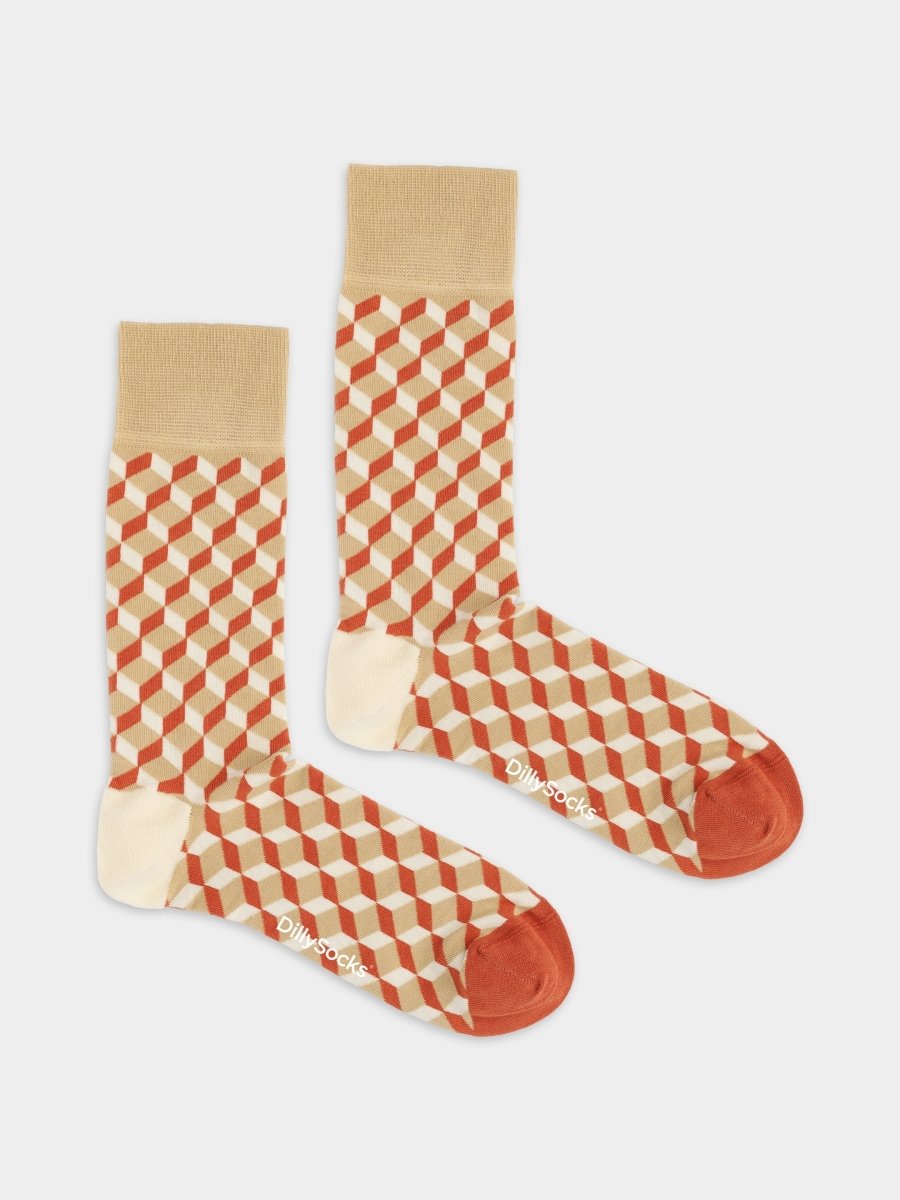 Bunte Socken Soft Dice von DillySocks