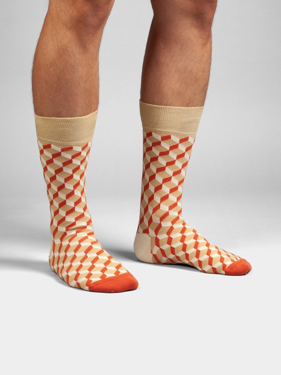 Bunte Socken Soft Dice von DillySocks