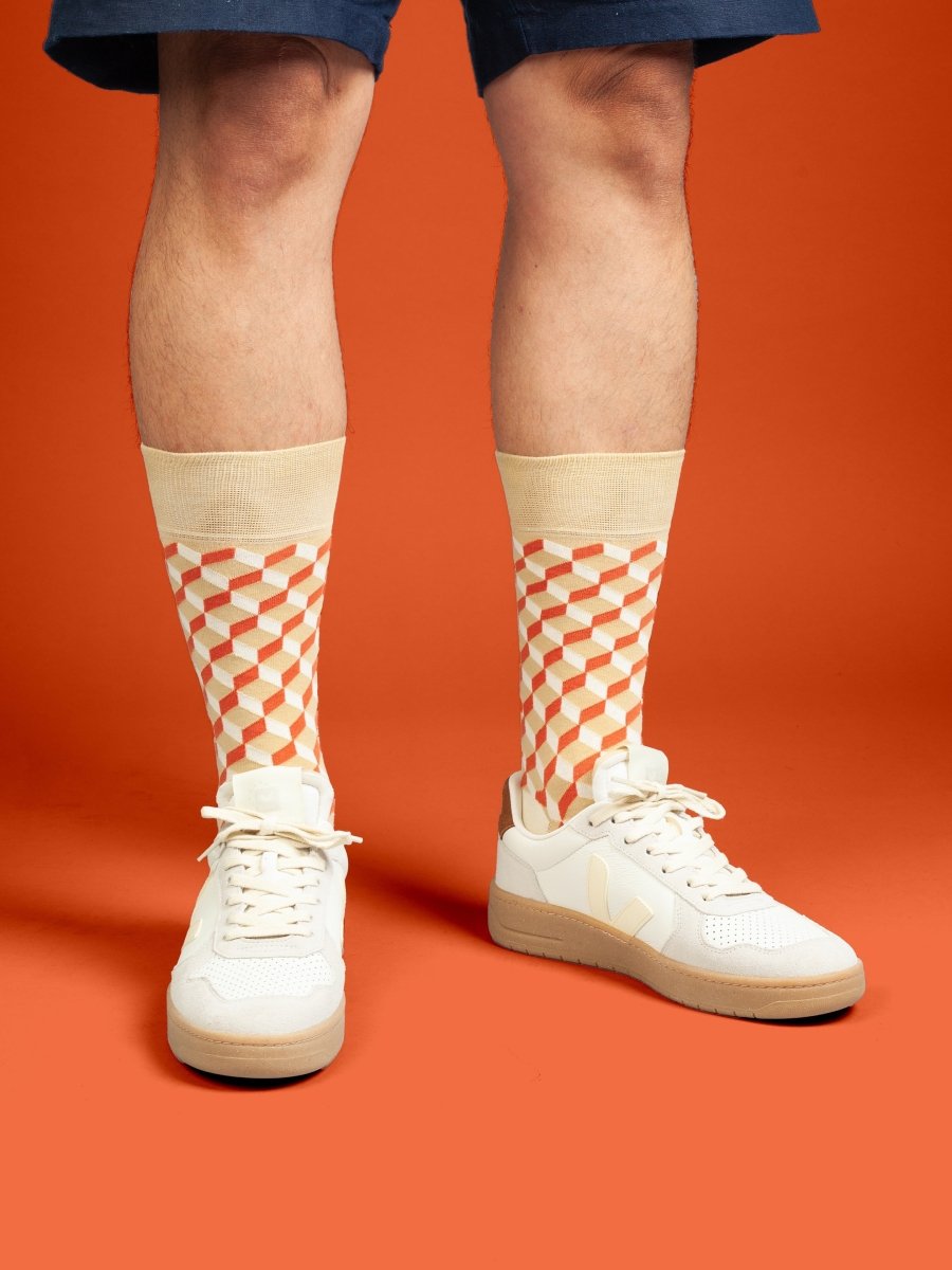 Bunte Socken Soft Dice von DillySocks