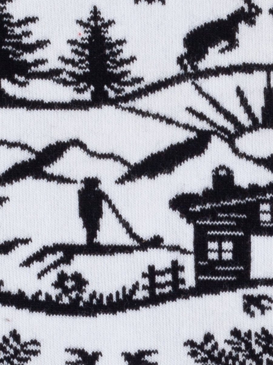 Bunte Socken Swiss Silhouette von DillySocks