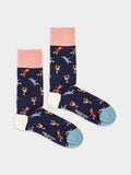 Bunte Socken Winter Skaters von DillySocks